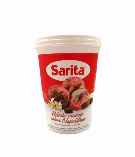 [7401090801691] HELADO NAPOLITANO SARITA 1 LIT