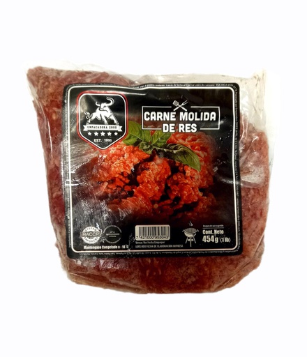 [7421000953043] CARNE MOLIDA DE RES 454 GRAMOS