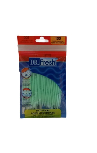 [672935000372] DR FRESH 100 CNT PALILLOS DENT