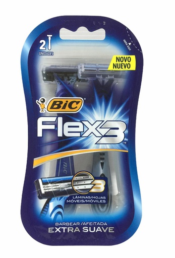 [0070330736580] RASURADORA BIC FELX 3 BLISTER 