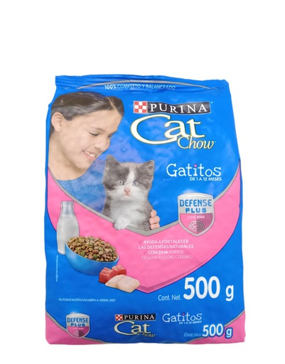 [7501777034586] PURINA CAT CHOW KITTEN 500G