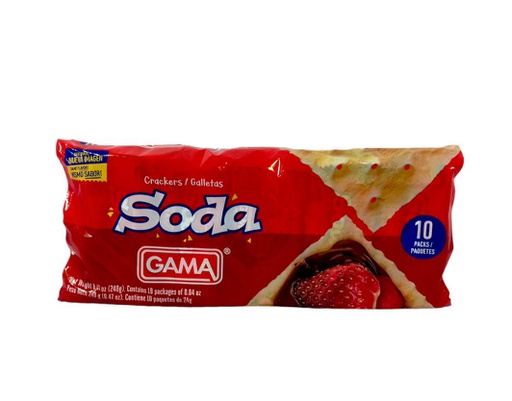 [753081008525] GALLETA GAMA SODA 27X10