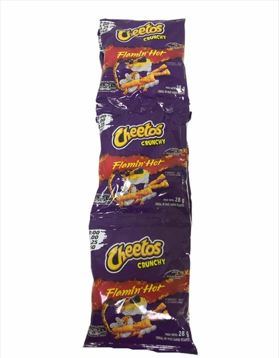 [721282405580] CHEETOS CRUNCHY FLAMIN-HOT