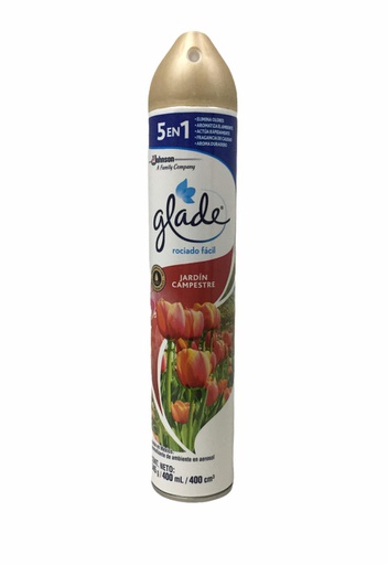 [046500006210] GLADE JARDIN CAMPESTRE 400 ML