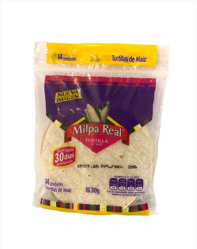 [7411001965701] TORTILLA MAIZ MILPA REAL