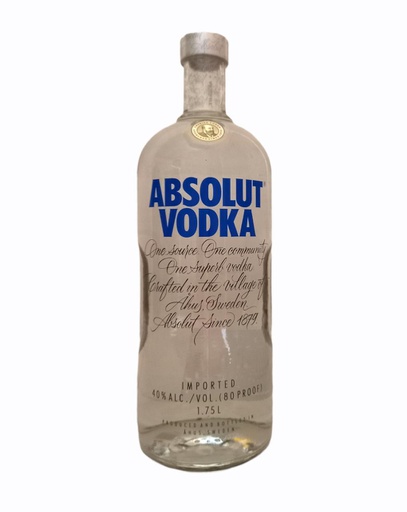 [7312040017171] VODKA ABSOLUT BLUE 1750 ML