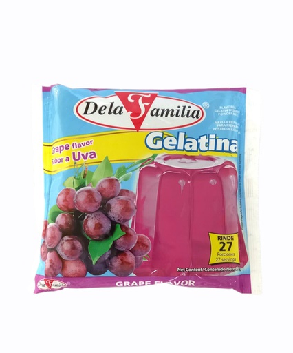 [7411002599110] GELATINA DE LA FAMILIA UVA 450