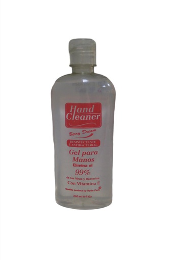 [7421001488469] GEL PARA MANOS C/VITAMINA E 240ML