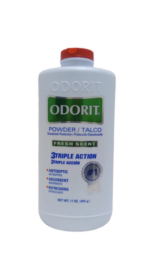 [7421002021795] TALCO ODORIT FRESH SCENT 480 G