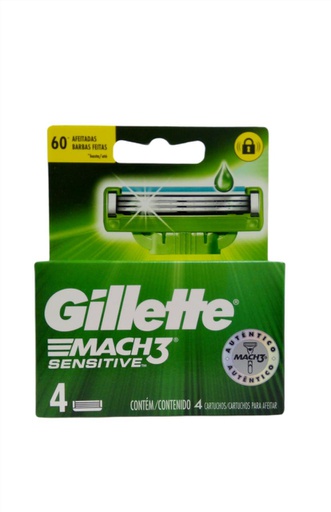 [7702018037896] GILLETTE REPUESTO MACH 3 TURBO