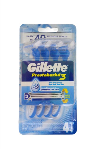 [7702018983902] PRESTOBARBA 3 BLISTER 4 ICE