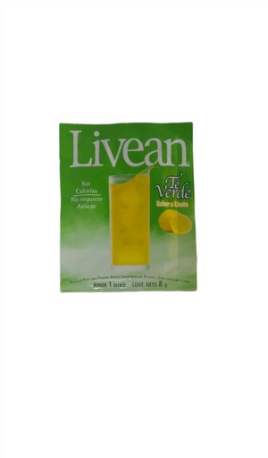 [7802800576821] LIVEAN TE VERDE LIMON 8G