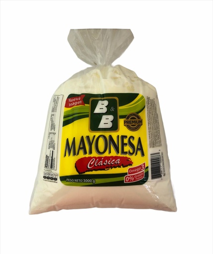 [738777100073] MAYONESA CLASICA B&amp;B 3000GR