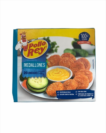 [7401004621926] MEDALLONES DE POLLO EMPANIZADO