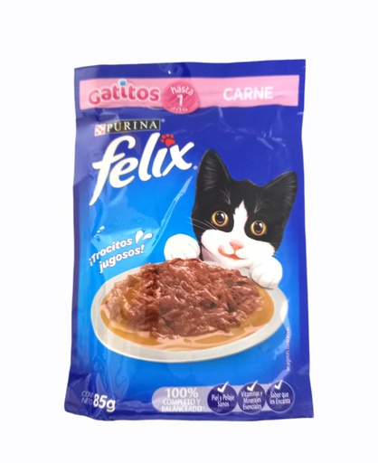 [7501072209900] PURINA FELIX CARNE 85 GR