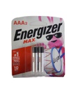 BATERIA ENERGIZER MAX AAA2 2UNIDADES