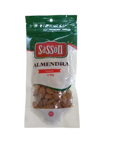 [760573022082] ALMENDRA SASSON  80G