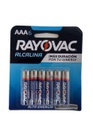 BATERIAS RAYOVAC AAA6 4+2