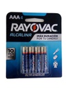 BATERIA  ALCALINA AAA 4 UNIDAD