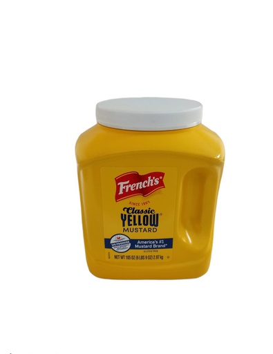 [041500819389] MOSTAZA FRENCHS MUSTARD 105OZ