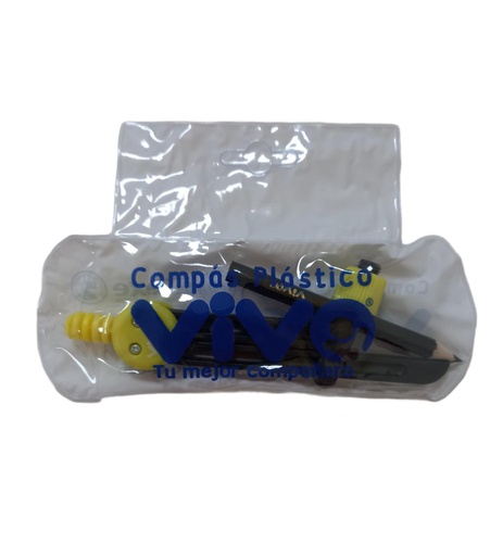 [7426500812364] COMPAS PLASTICO VIVO PACASA 20