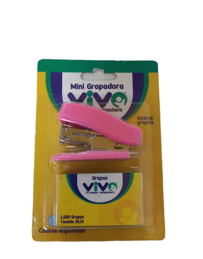 [7426500830337] SET MINI GRAPADORA ROSADA VIVO