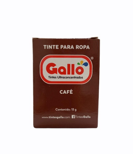 [7441042510035] TINTE CAFE GALLO PARA TENIR RO