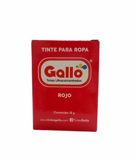 [7441042510066] TINTE GALLO ROJO SAN MIGUEL