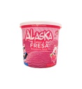 HELADO ALASKA FRESA 1/4GALON