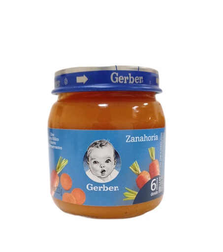 [7501000910656] COLADO ZANAHORIA GERBER 113 G