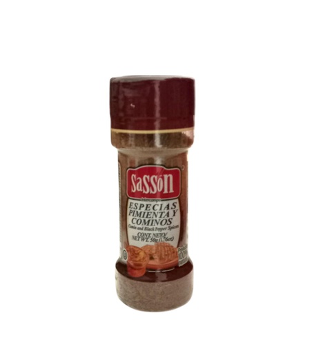 [760573020378] PIMIENTA Y COMINO SASSON 50G