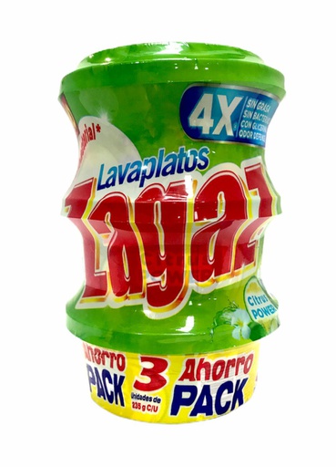 [7401001664285] 3PACK LAVAPLATOS ZAGAZ 235G