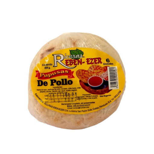 [7423732000101] PUPUSA EBENEZER DE POLLO 6 UNI