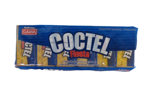 [755111732035] GALLETA GAMA COCTEL FIESTA 12U