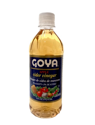 [041331039314] VINAGRE DE MANZANA GOYA 473 ML