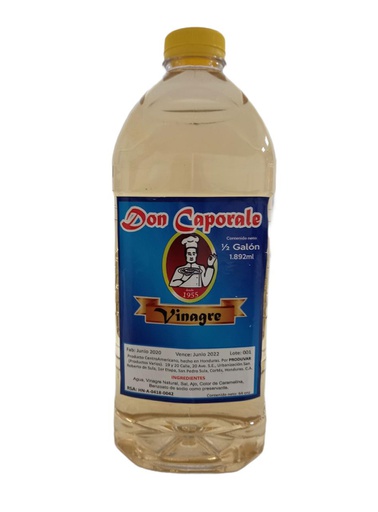 [7421261600694] VINAGRE DON CAPORALE 1/2 G