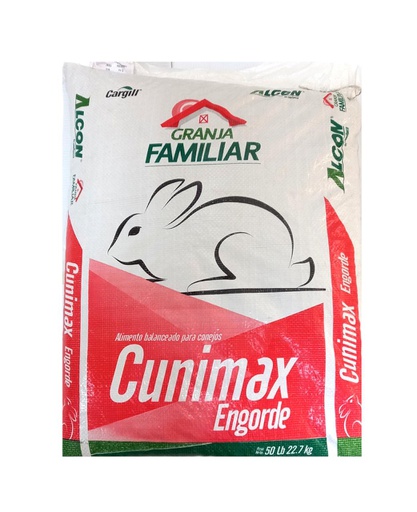 [02164] SACO CUNIMAX CONCENTRADO DE CONEJO 100 LIBRAS