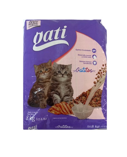 [08790] COMIDA PARA GATO GATI GATITOS 17.6 LIBRAS