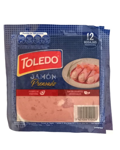 [7401004510428] JAMON PRENSADO ESPECIAL TOLEDO