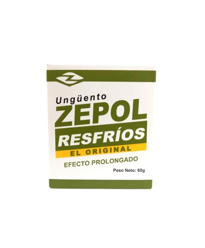 [735549000128] UNGUENTO  ZEPOL RESFRIOS 60G