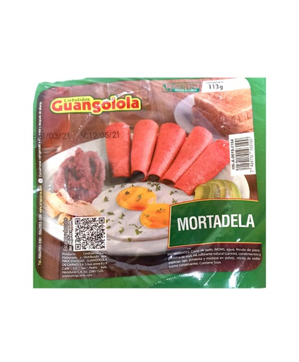 [7424110103100] MORTADELA GUANGOLOLA 113G