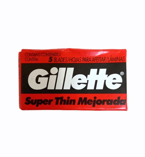 [982] GILLETTE CAJITA 5 UN 