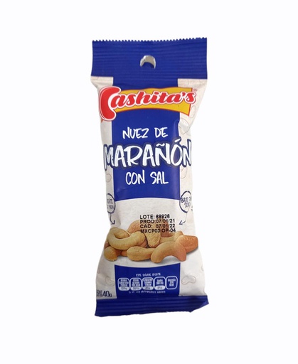 [760573079451] CASHITAS NUEZ MARANON 40G