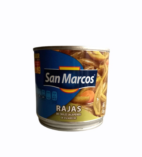 [7501023311034] RAJAS DE CHILE JALAPENO SAN MA