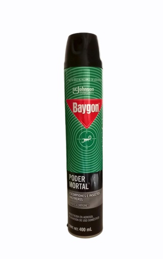 [7501032907495] BAYGON PODER MORTAL 400 ML