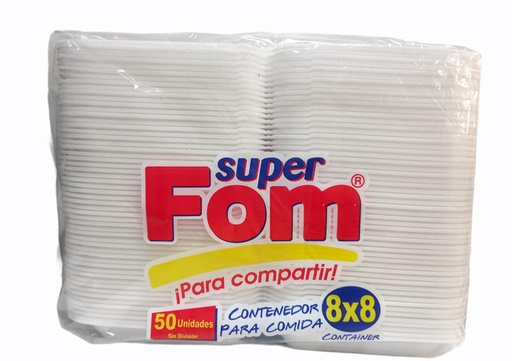 [7423382503151] BANDEJA 8X8 LISA SUPERFOM