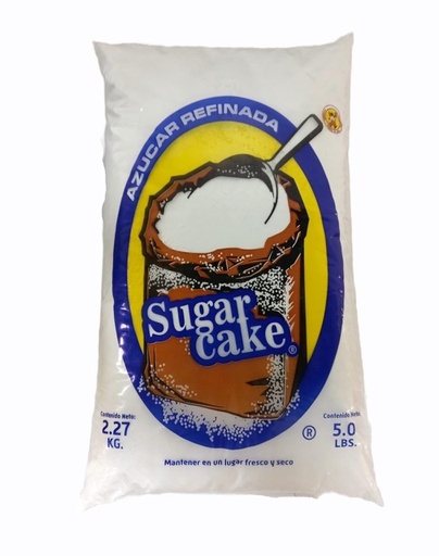 [7422601200062] SUGAR CAKE 5 LB REFINADA