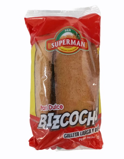 [7423410103100] BIZCOCHO ECONOMICO SUPERMAN 6U