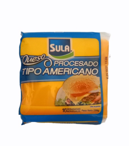 [7421000841869] QUESO PROCESADO SULA T/A 16REB