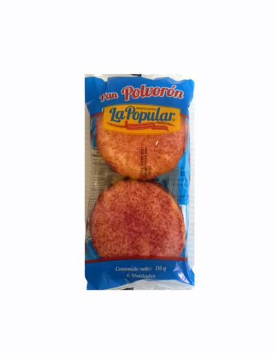 [7423408120515] POLVORON LA POPULAR 6 UDS